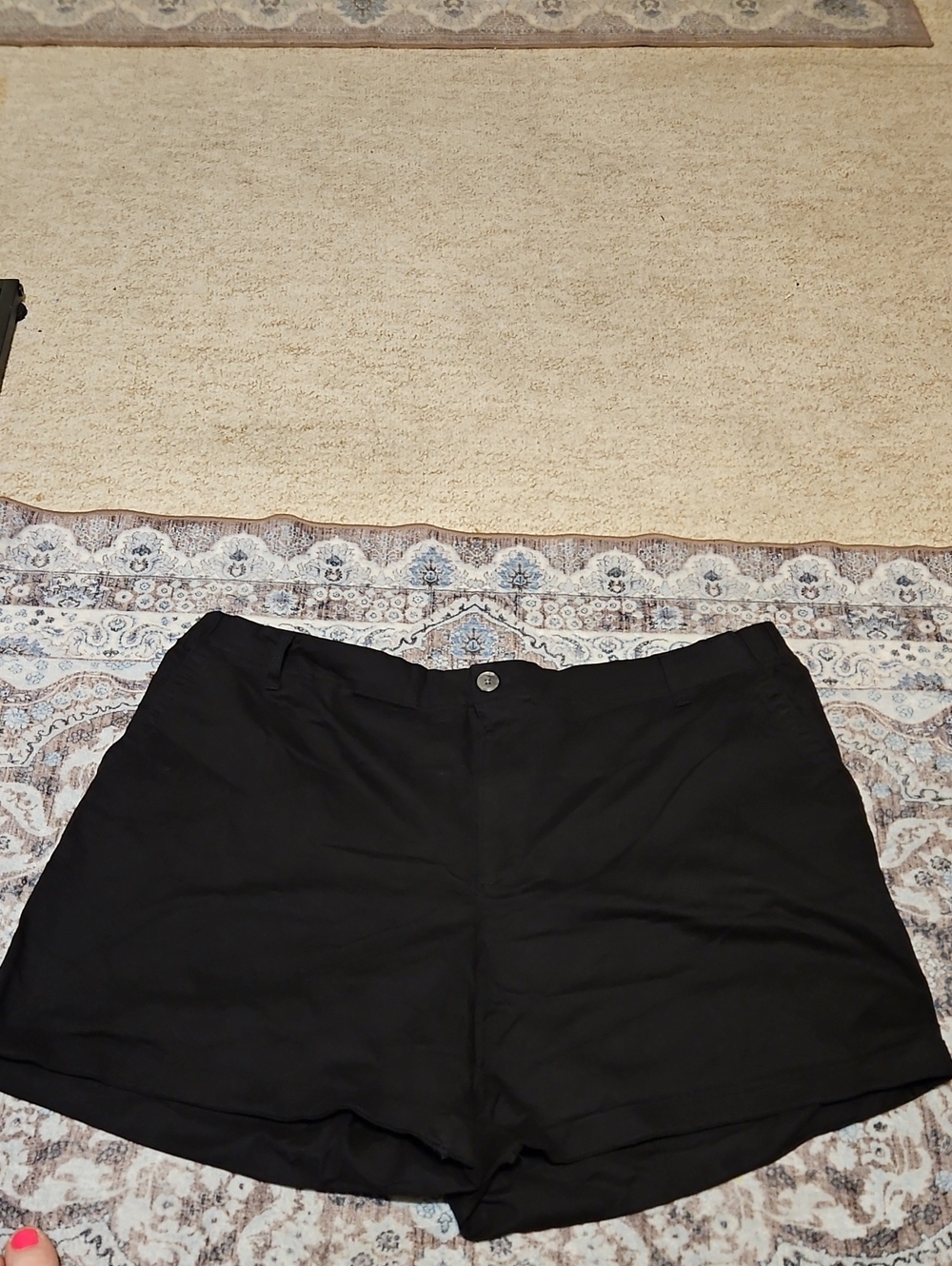 Old Navy Black Elastic-Waist Shorts